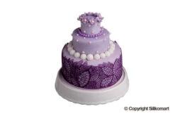 Silikomart Wonder Cakes Tricot Decor Leaves Decoratiemat Smal 40 Cm Silicone Wit -Rhythm & Rizz leaves4 1