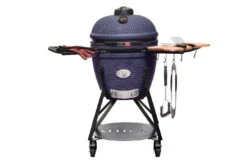Keij Kamado Legend Large Barbecue Mat Blauw -Rhythm & Rizz ll blue 3