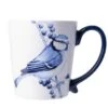 Heinen Delfts Blauw Pimpelmees Mok