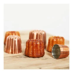 De Buyer Cannelé Bordelais Vorm ø 3,5 Cm Vertind Koper -Rhythm & Rizz moule a canneles bordelais cuivre 2