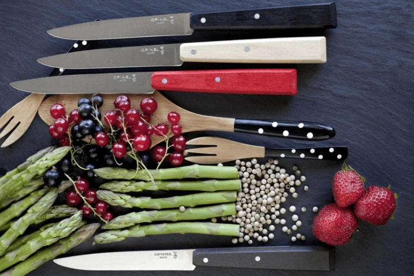 Opinel Steakmes N°125 22 Cm Rvs Zwart 4 Opinel Steakmes N°125 22 Cm Rvs Zwart - Afbeelding 2