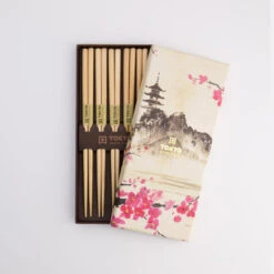 Oldenhof Eetstokjes Hout Brown 22,5 Cm 5 Stuks