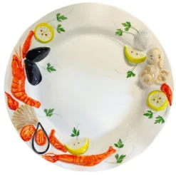 Oldenhof Frutti Di Mare Schaal Met Ribbel ø 38 Cm