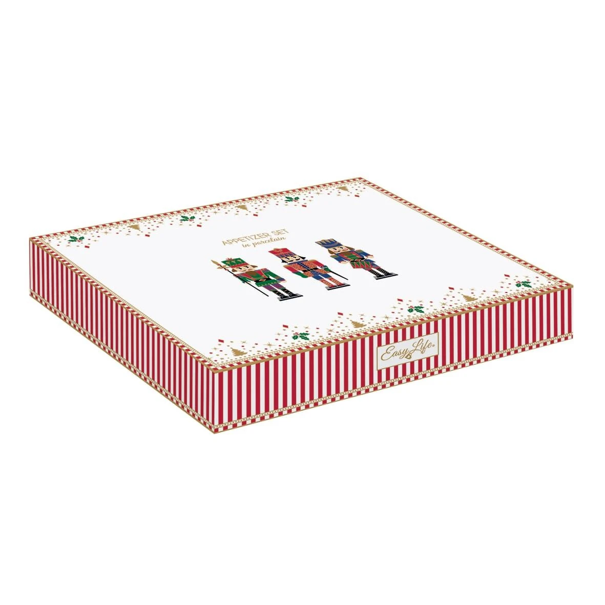 Oldenhof Nutcracker Tapasset Kerstboom 4-delig 4 Oldenhof Nutcracker Tapasset Kerstboom 4-delig - Afbeelding 2