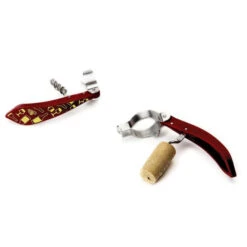 Peleg Bottle Tie Kurkentrekker Wijnglazenpatroon 11,5 Cm Rvs Rood -Rhythm & Rizz peleg bottle tie kurkentrekker wijnglazenpatroon 11 5 cm rvs rood54