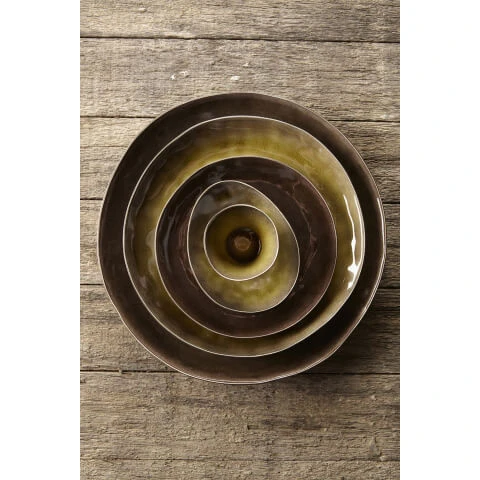 Serax Pure Dinerbord ø 28 Cm Keramiek Bruin 4 Serax Pure Dinerbord ø 28 Cm Keramiek Bruin - Afbeelding 2