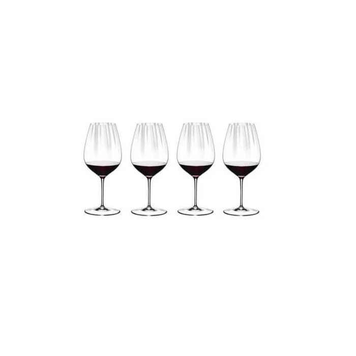 Riedel Performance Cabernet / Merlot Rode Wijnglas Kristalglas 4 Stuks 3 Riedel Performance Cabernet / Merlot Rode Wijnglas Kristalglas 4 Stuks
