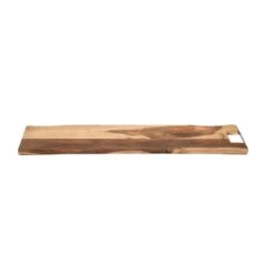 Bowls And Dishes Rose Wood Rechte Serveerplank Met Metalen Handvat 69 Cm -Rhythm & Rizz rs1069 2