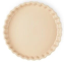 Le Creuset Taartvorm ø 28 Cm Aardewerk Shell Pink -Rhythm & Rizz rs8859 lc 2019101030 th ps 0042 scr