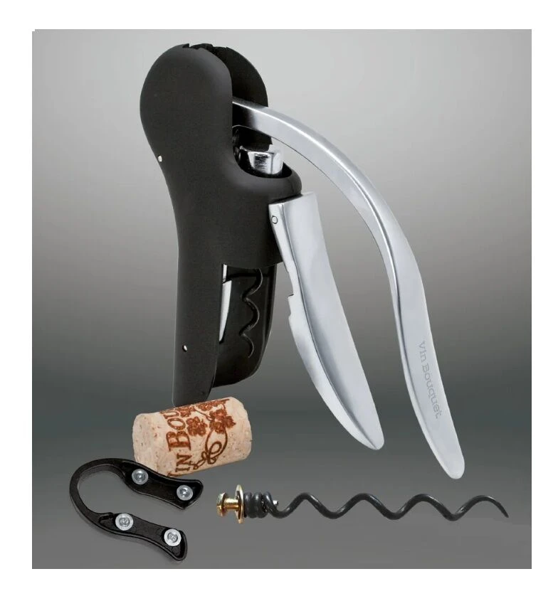 Vin Bouquet Hefboom Kurkentrekker Set 3-delig 5 Vin Bouquet Hefboom Kurkentrekker Set 3-delig - Afbeelding 3