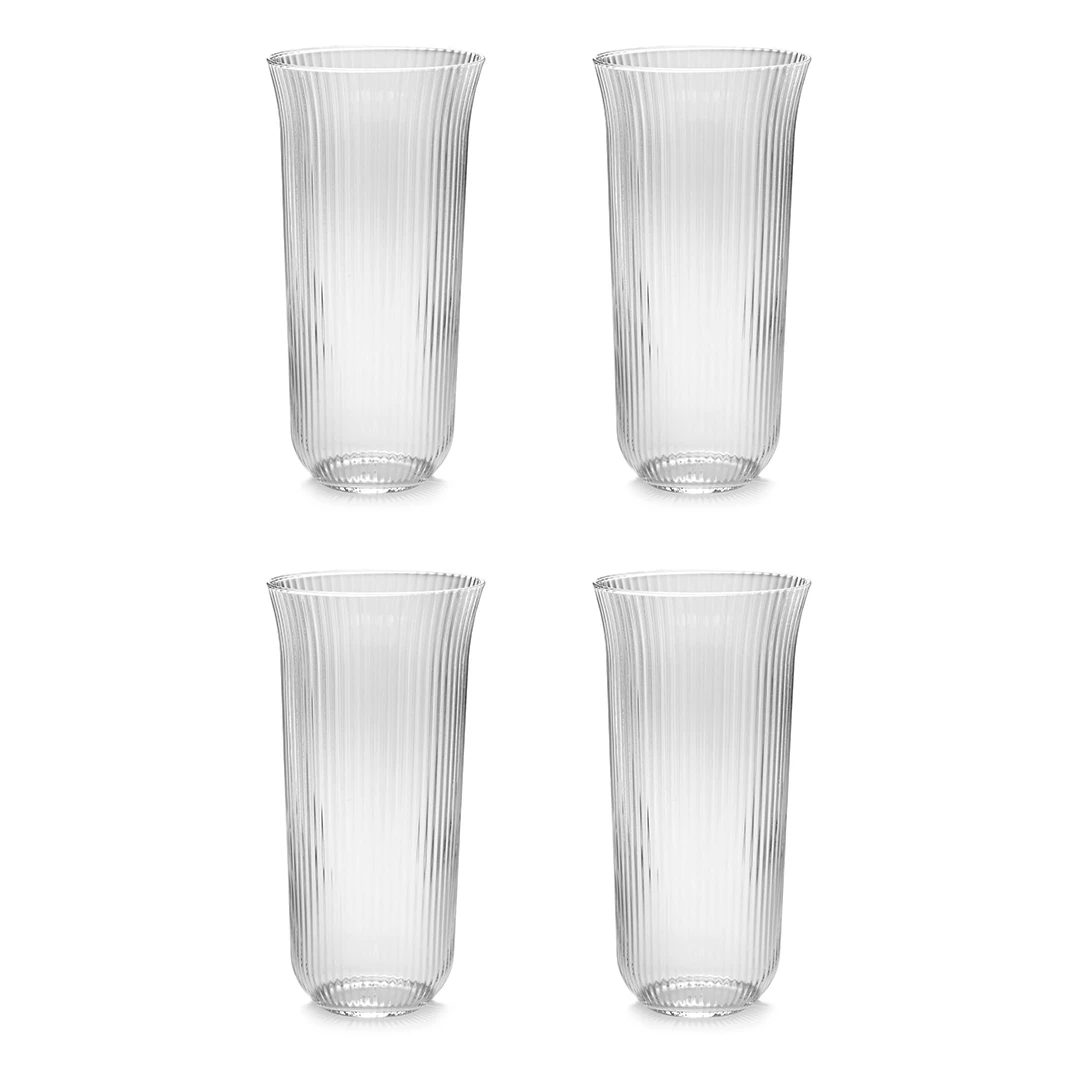 Serax INKU By Sergio Herman Longdrinkglas 450 Ml Glas 4 Stuks