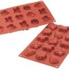 Silikomart Bakmat 15 Bloemen En Beestjes Silicone