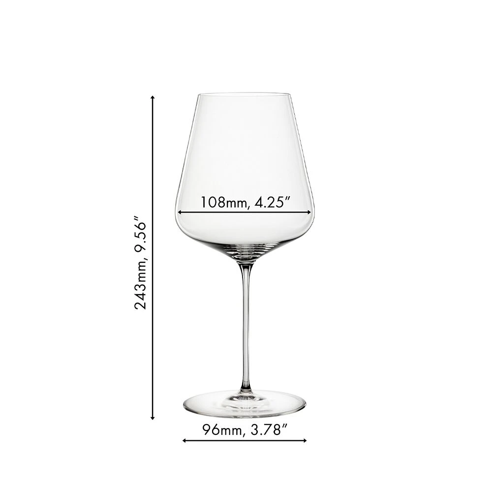 Spiegelau Definition Bordeauxglas 750 Ml Glas 2 Stuks 4 Spiegelau Definition Bordeauxglas 750 Ml Glas 2 Stuks - Afbeelding 2