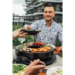 Ofyr Tabl'O Tafelgrill ø 46,5 Cm Zwart -Rhythm & Rizz tablo 003