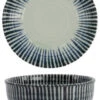 Tokyo Design Shin Tokusa Kom ø 10,7 Cm Keramiek Crème Blauw Gestreept -Rhythm & Rizz tokyo design shin tokusa kom 10 7 cm porselein cr me
