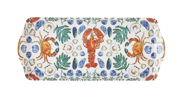 Ulster Weavers Shellfish Dienblad Groot 3 Ulster Weavers Shellfish Dienblad Groot